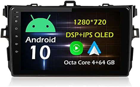 Bestycar 9 Android auto stereo radio za Toyota Corolla E140 / 150 2006-2012 Восьмиядерный Android 10.0 HD zaslon osjetljiv na glavu