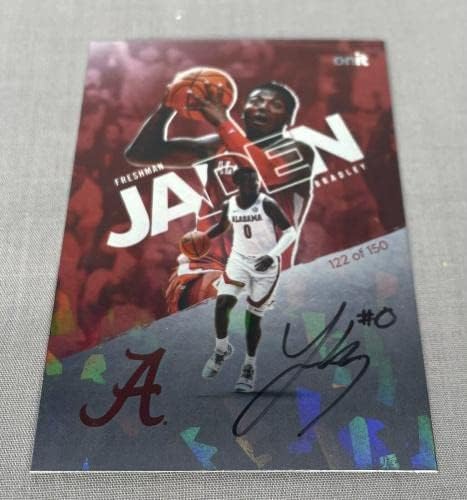 Jaden Bradley 2023 Alabama Crimson Tide Basketball Auto Card by ONit ~ Potpisano - Autografirani fakultetske košarke