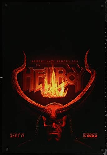 Hellboy - 27 X40 D/S Originalni filmski plakat One Sheet 2019 David Harbour
