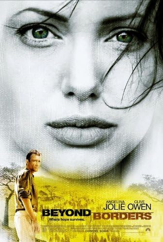 Iza granica - 27 X40 D/S Originalni filmski plakat Jedan list Angelina Jolie 2003