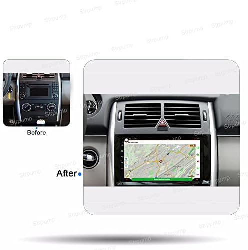 9 Android 10 crtica auto stereo radio je pogodan za Mercedes Benz B200 2004-2012 Sprinter W209 W169 multimedijski uređaj GPS navigacija