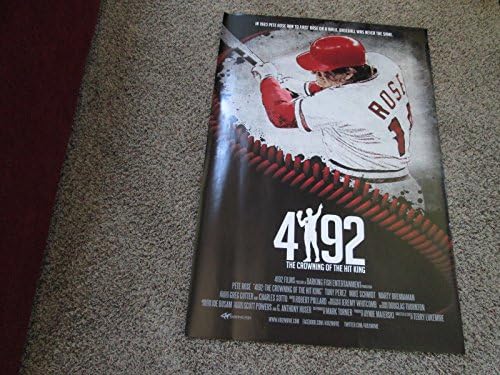 Pete Rose 29x42 4192 Snimak hit bejzbol filmskog plakata/fotografija